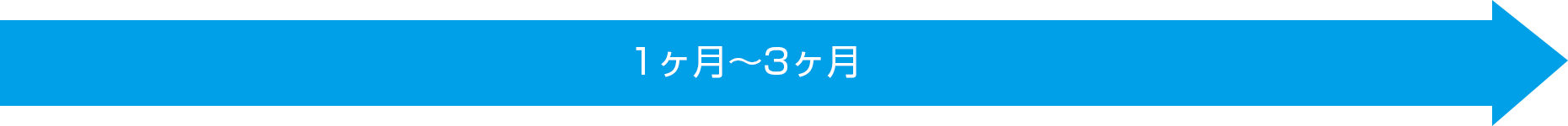 1ヶ月〜3ヶ月